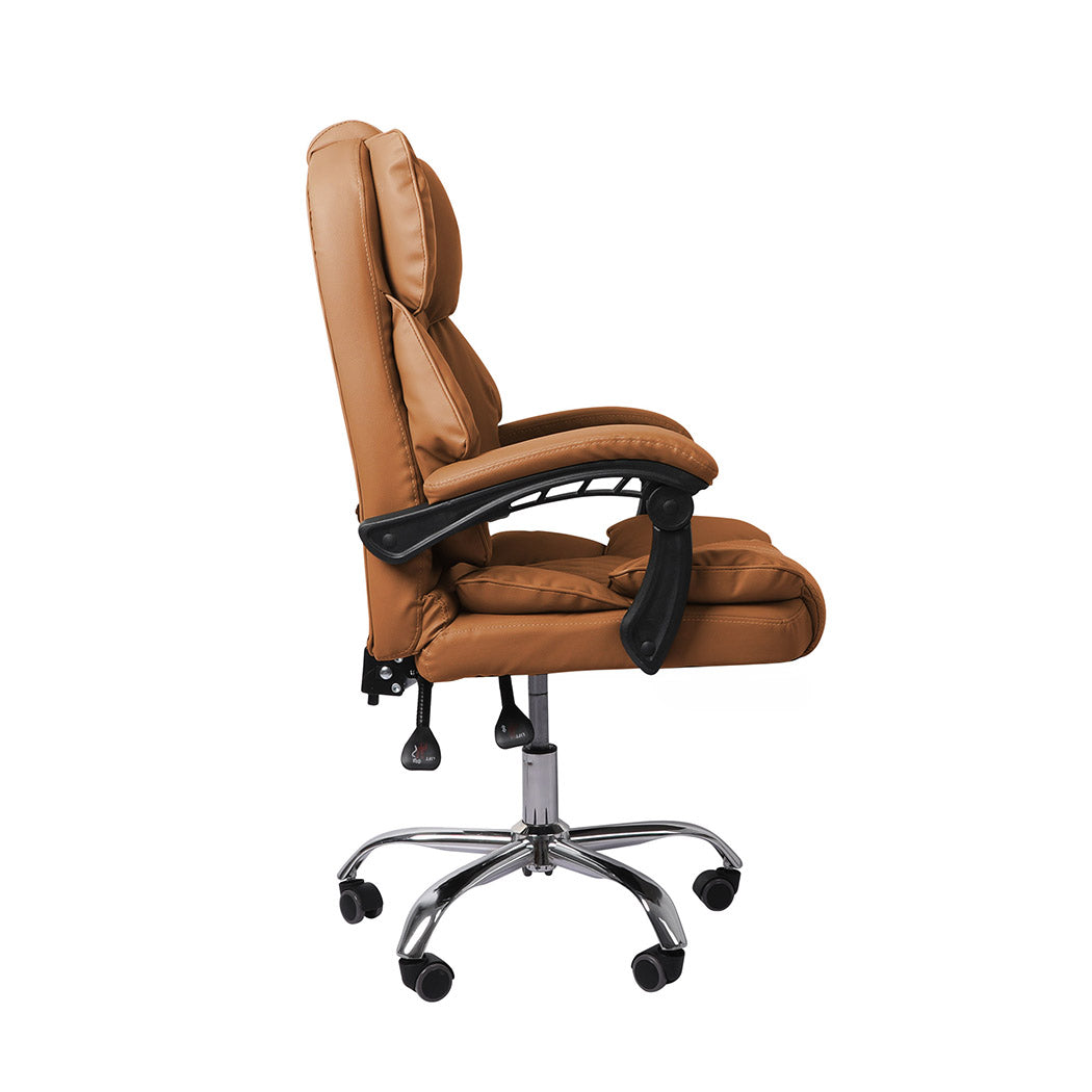 Gaming Chair Office Computer Seat Racing PU Leather Executive Recliner - image4