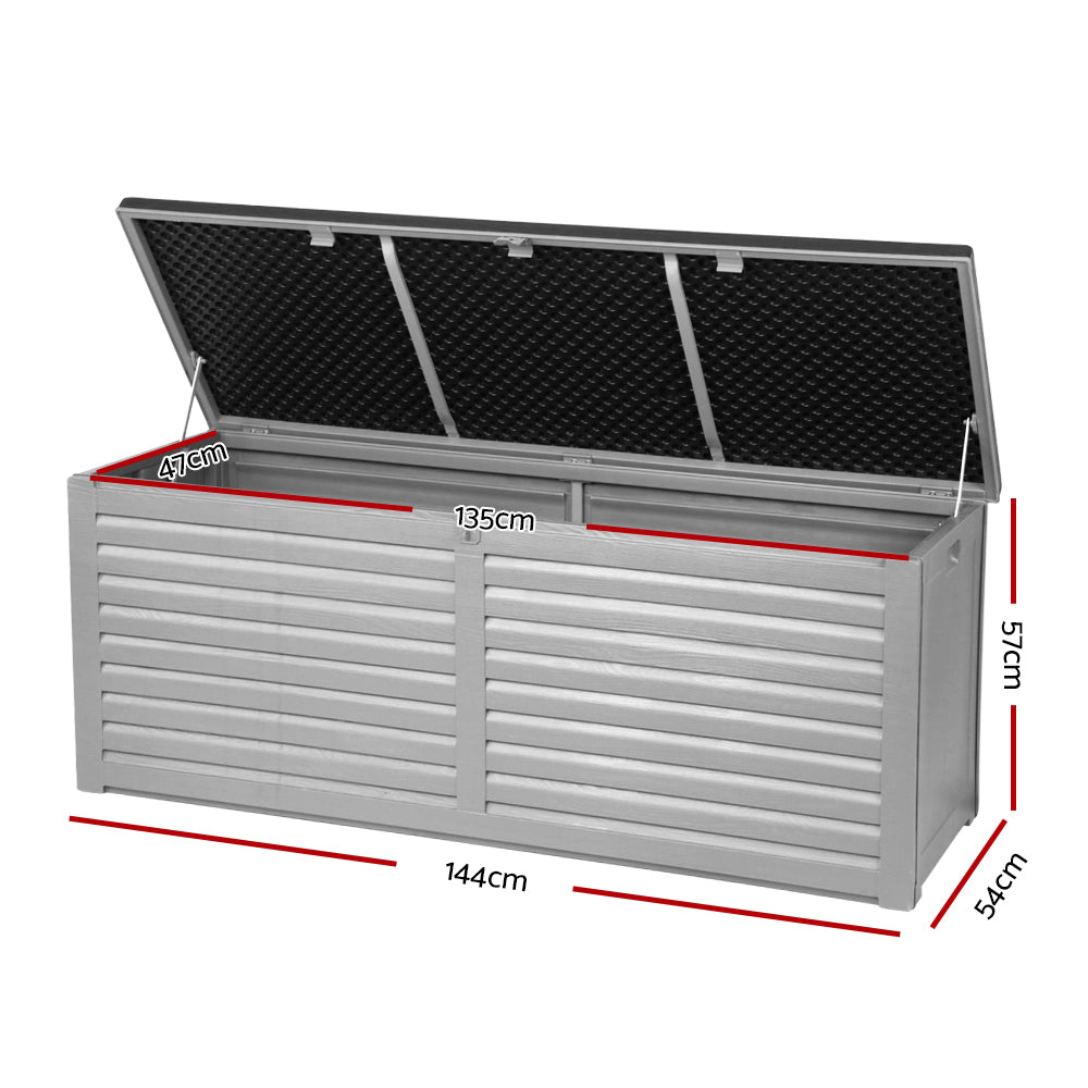 Outdoor Storage Box Bench Seat 390L - image2