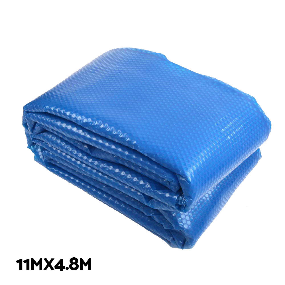 Aquabuddy Solar Swimming Pool Cover Roller Blanket Bubble Heater 11x4.8m Covers - image4