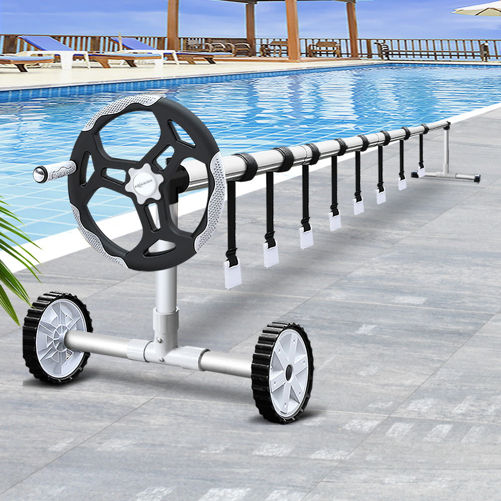 Swimming Pool Cover Roller Reel Adjustable Solar Thermal Blanket - image7