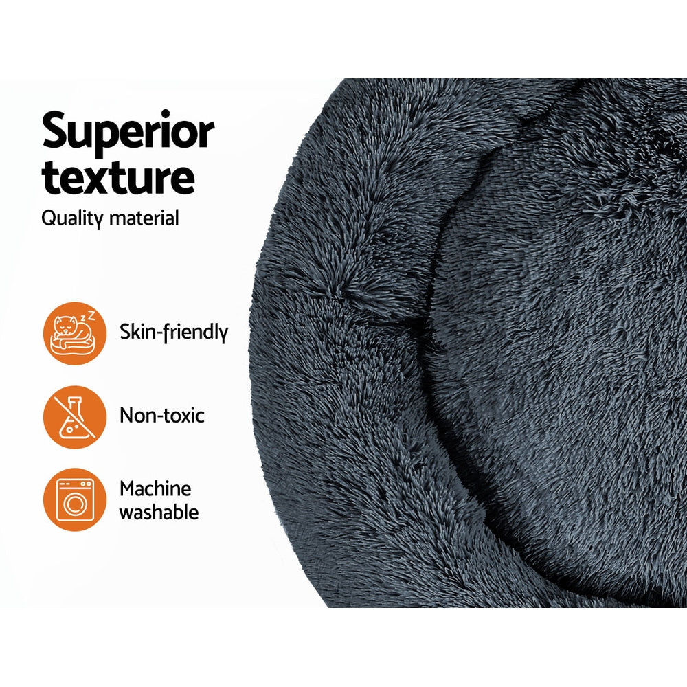 Pet Bed Dog Bed Cat Extra Large 110cm Sleeping Comfy Washable Calming - image4