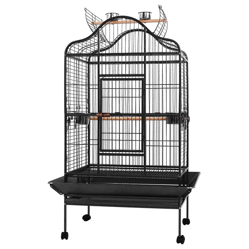 Bird Cage Pet Cages Aviary 168CM Large Travel Stand Budgie Parrot Toys - image1