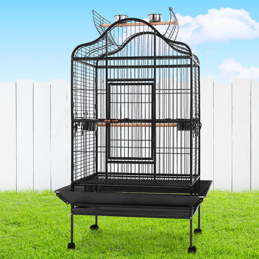 Bird Cage Pet Cages Aviary 168CM Large Travel Stand Budgie Parrot Toys - image7