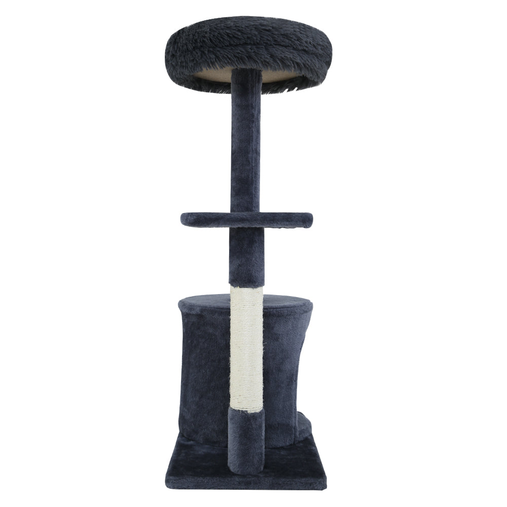 Cat Tree Scratching Post Scratcher Tower Condo House Grey 94cm - image4