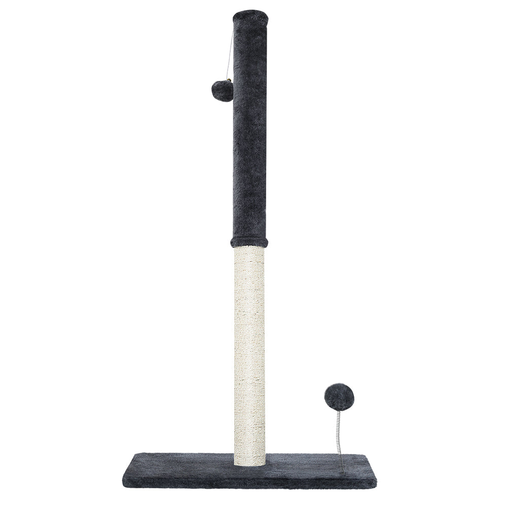 Cat Tree Scratching Post Scratcher Tower Condo House Hanging toys Grey 105cm - image3