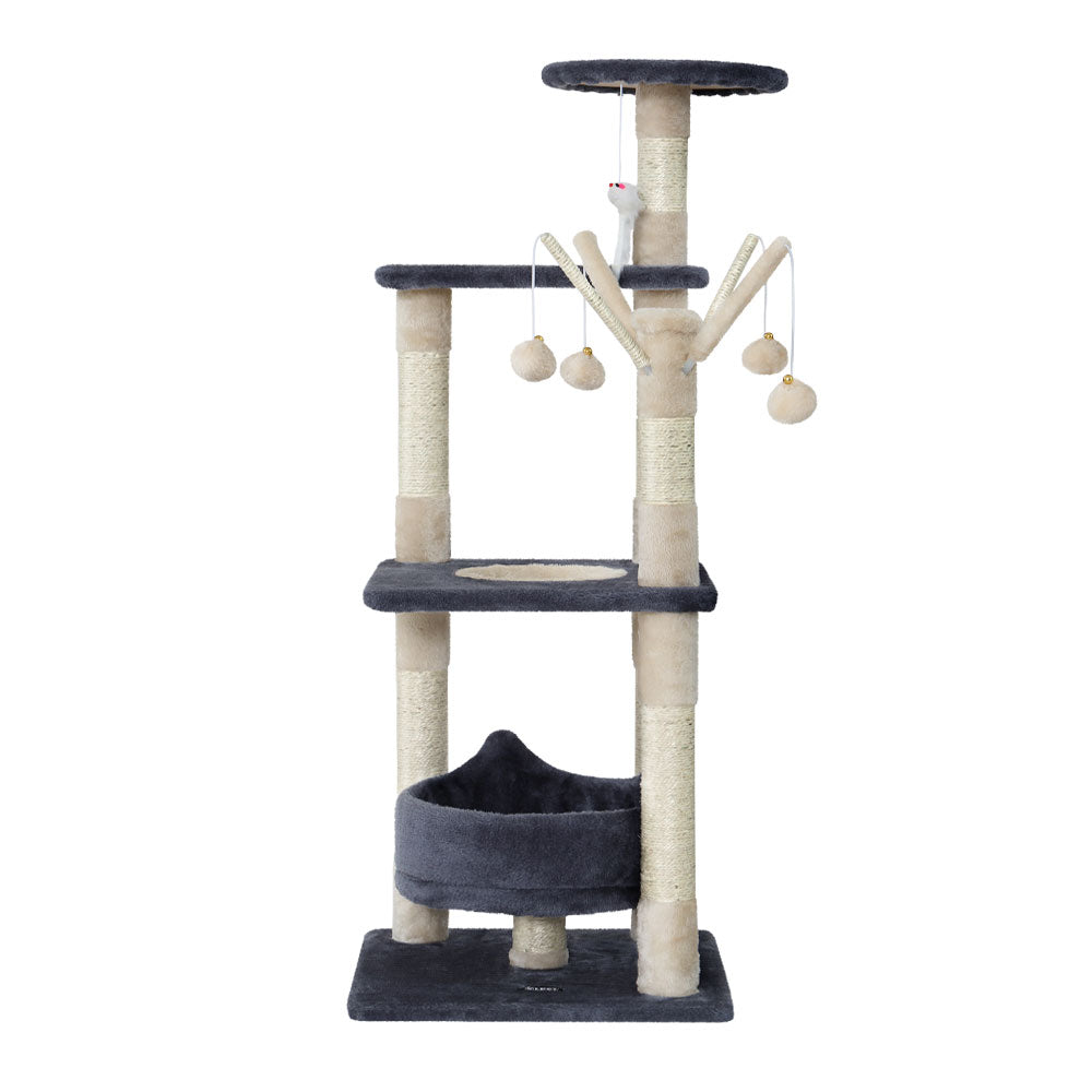 Cat Tree Scratching Post Scratcher Cat Tree Tower Condo House toys 110cm - image3