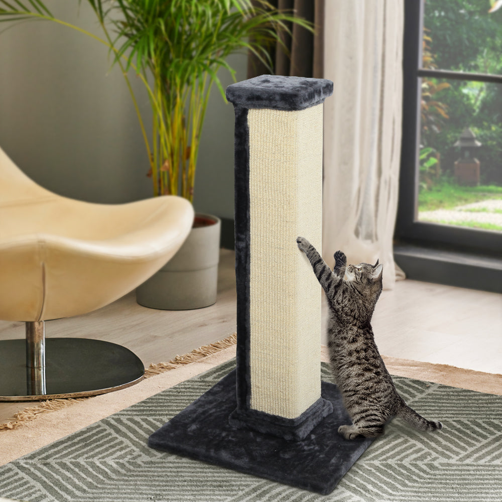Cat Tree Trees Scratching Post 92cm Sisal Scratcher Tower Condo House Tall - image8
