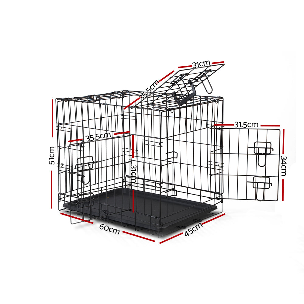 24inch Pet Cage - Black - image2