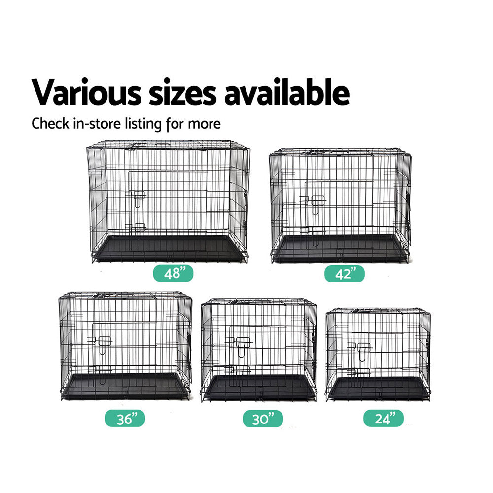 24inch Pet Cage - Black - image6