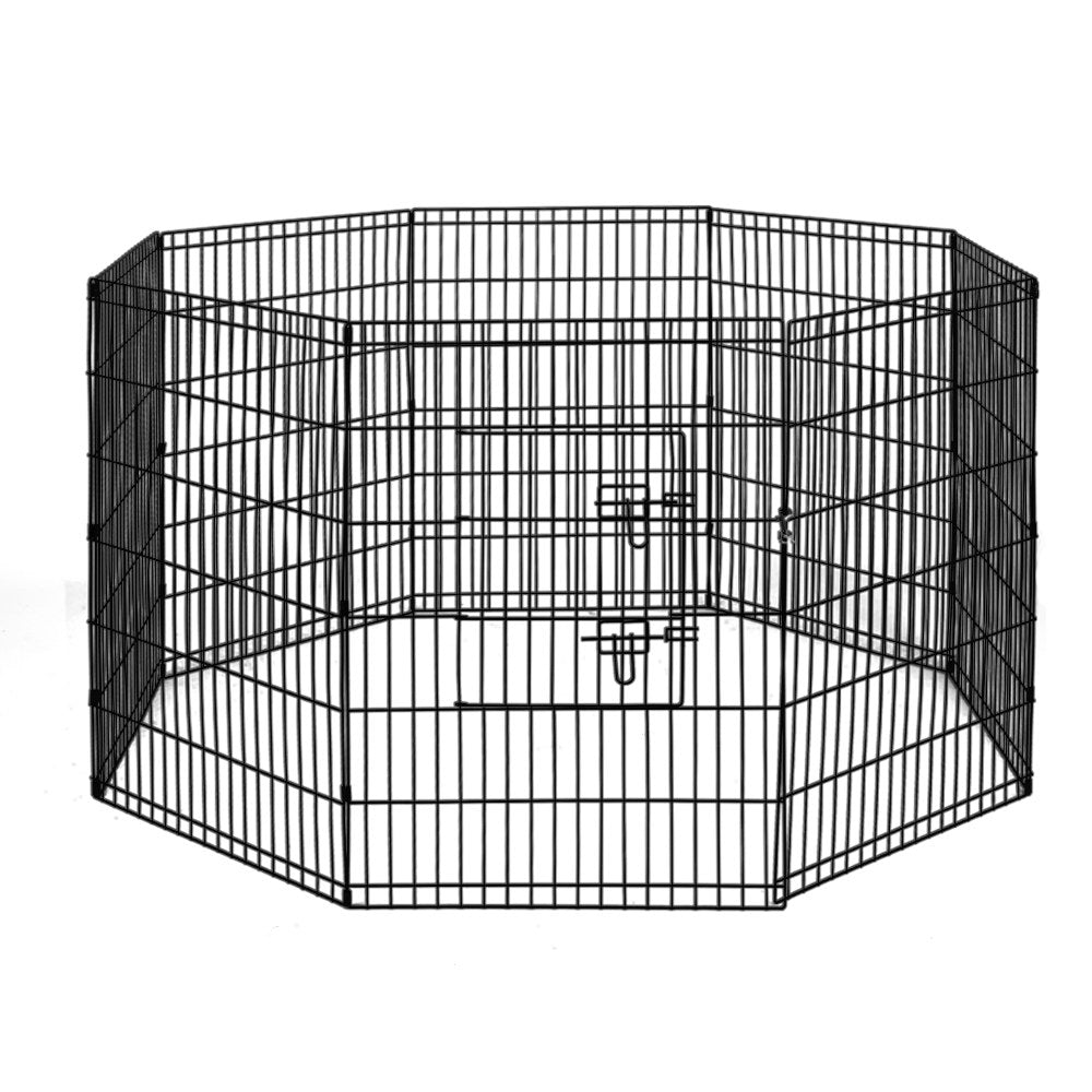 36" 8 Panel Pet Dog Playpen Puppy Exercise Cage Enclosure Play Pen Fence - image1