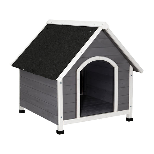 Dog Kennel Outdoor Wooden Indoor Puppy Pet House Weatherproof XL Large - image1
