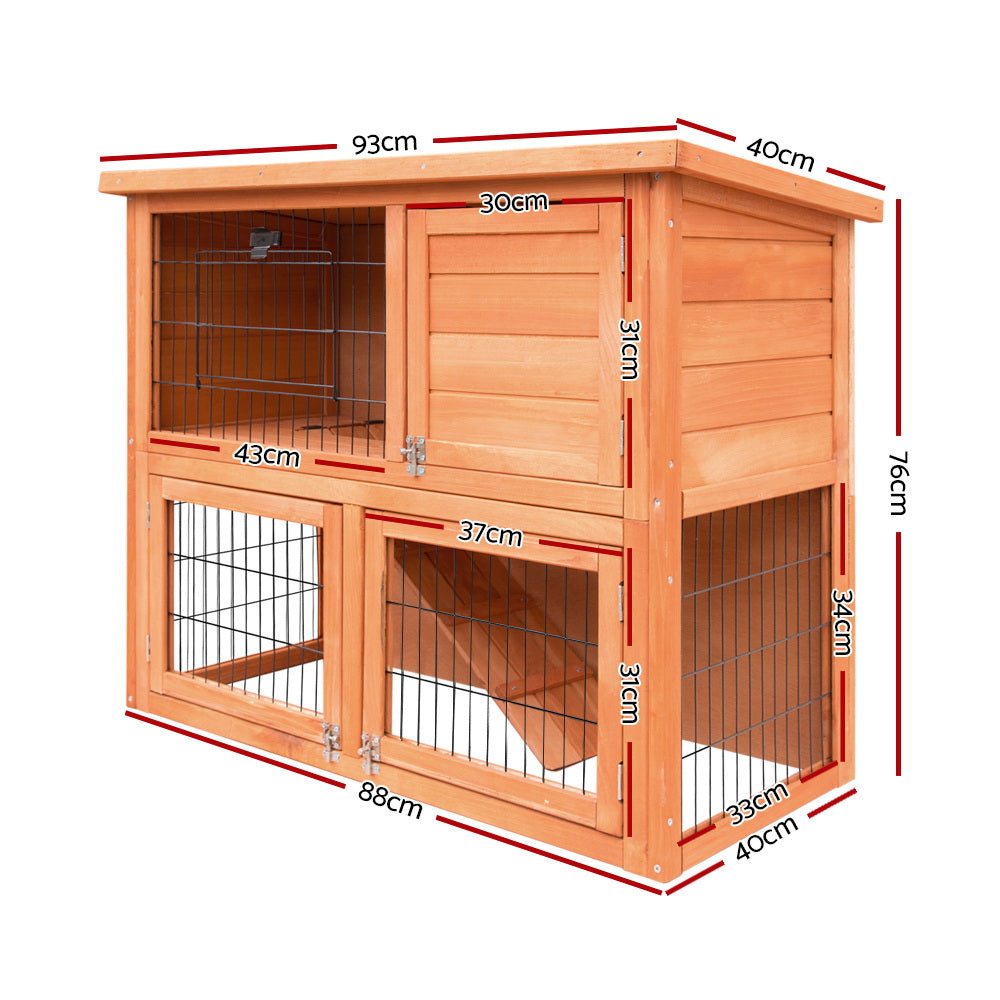 93cm Tal Wooden Pet Coop - image2