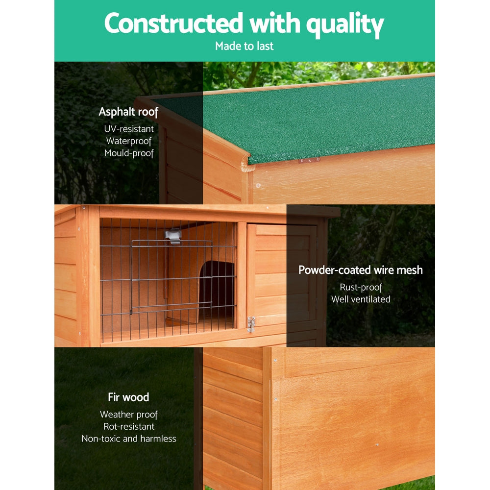 93cm Tal Wooden Pet Coop - image3