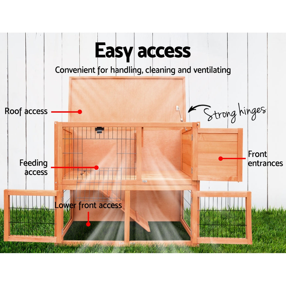 93cm Tal Wooden Pet Coop - image6