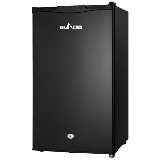 Glacio 95L Portable Fridge Bar Freezer Cooler Upright 12V/24V/240V Caravan 4WD Car Camping Black - image1