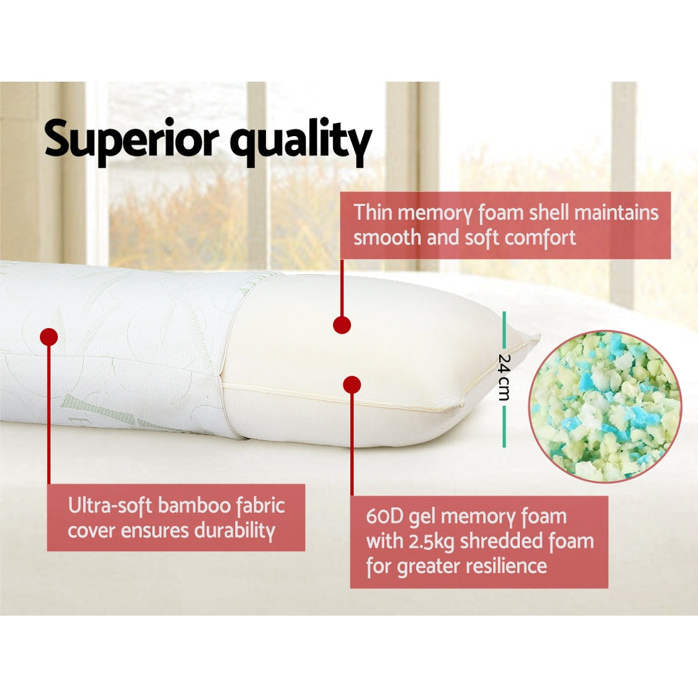 Bedding Full Body Memory Foam Pillow - image5