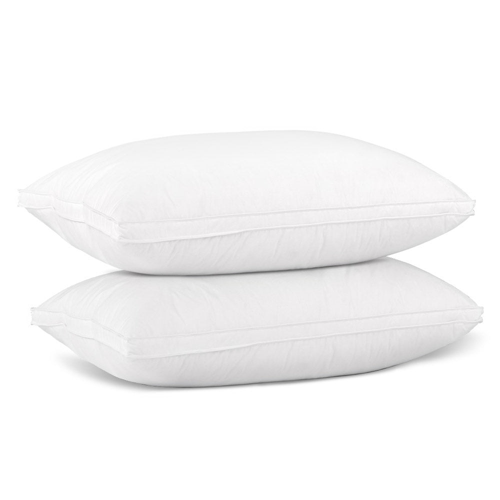 Bedding Duck Feather Down Twin Pack Pillow - image5