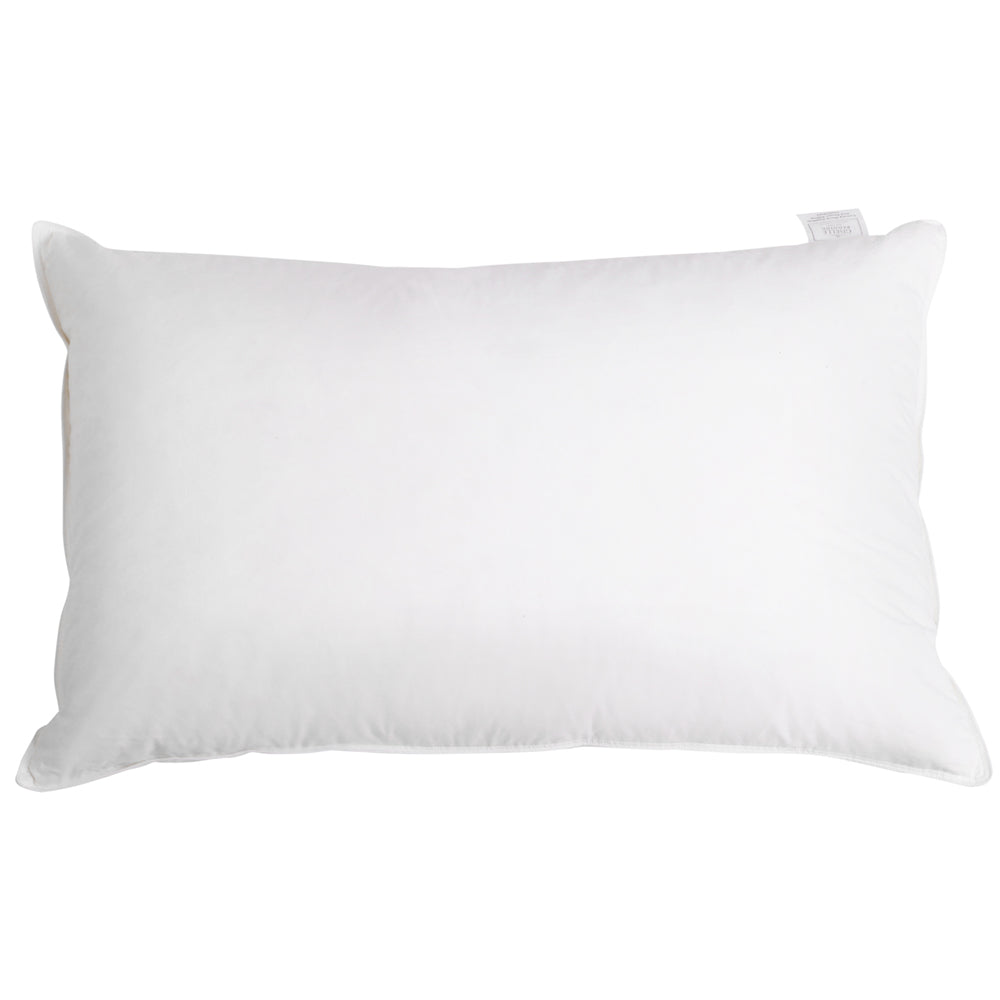 Bedding Set of 2 Duck Down Pillow - White - image5