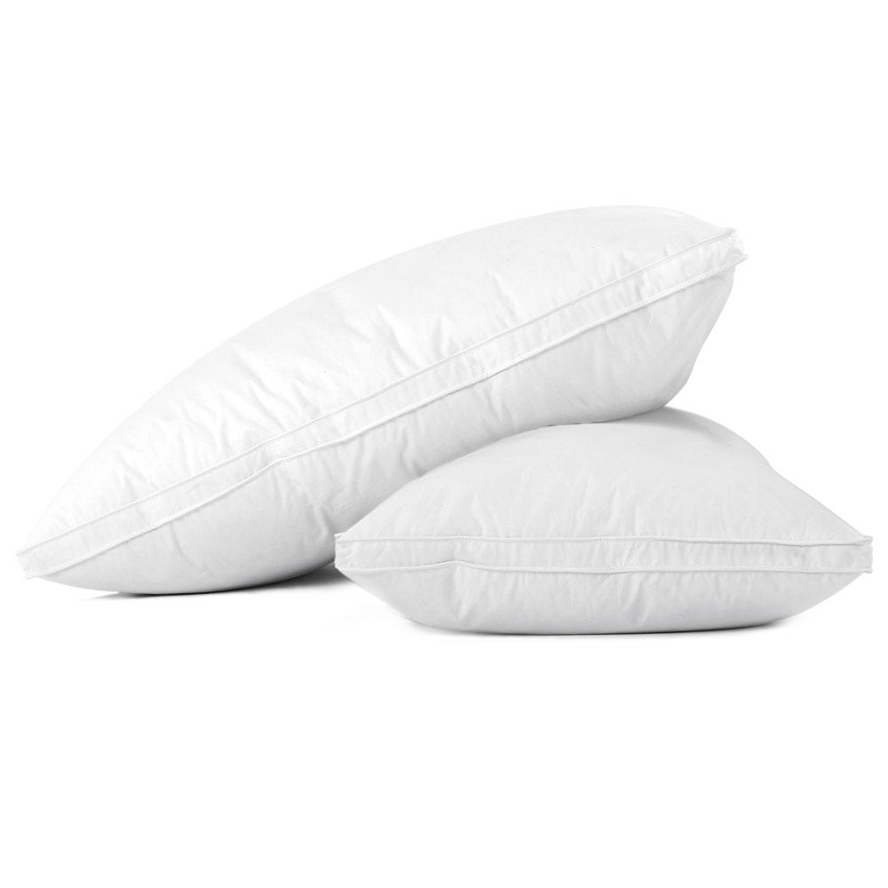 Bedding Goose Feather Down Twin Pack Pillow - image4