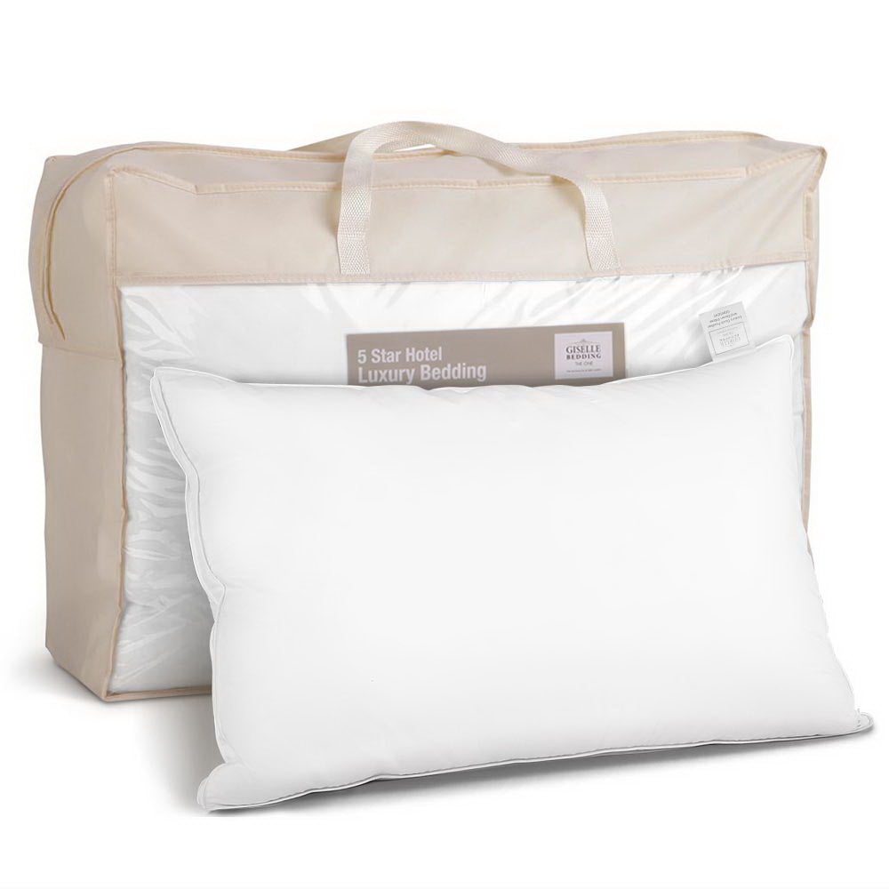 Bedding Goose Feather Down Twin Pack Pillow - image8