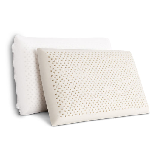 Bedding Set of 2 Natural Latex Pillow - image1