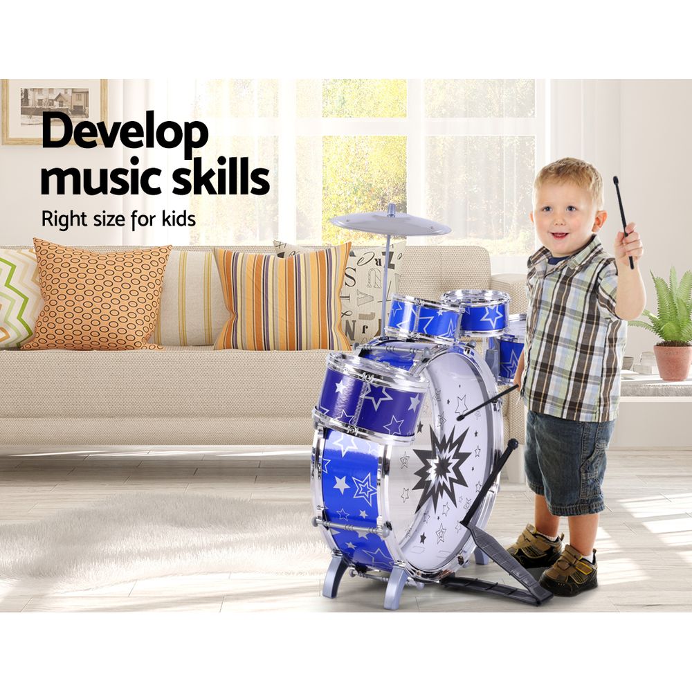 11 Piece Kids Drum Set - image5