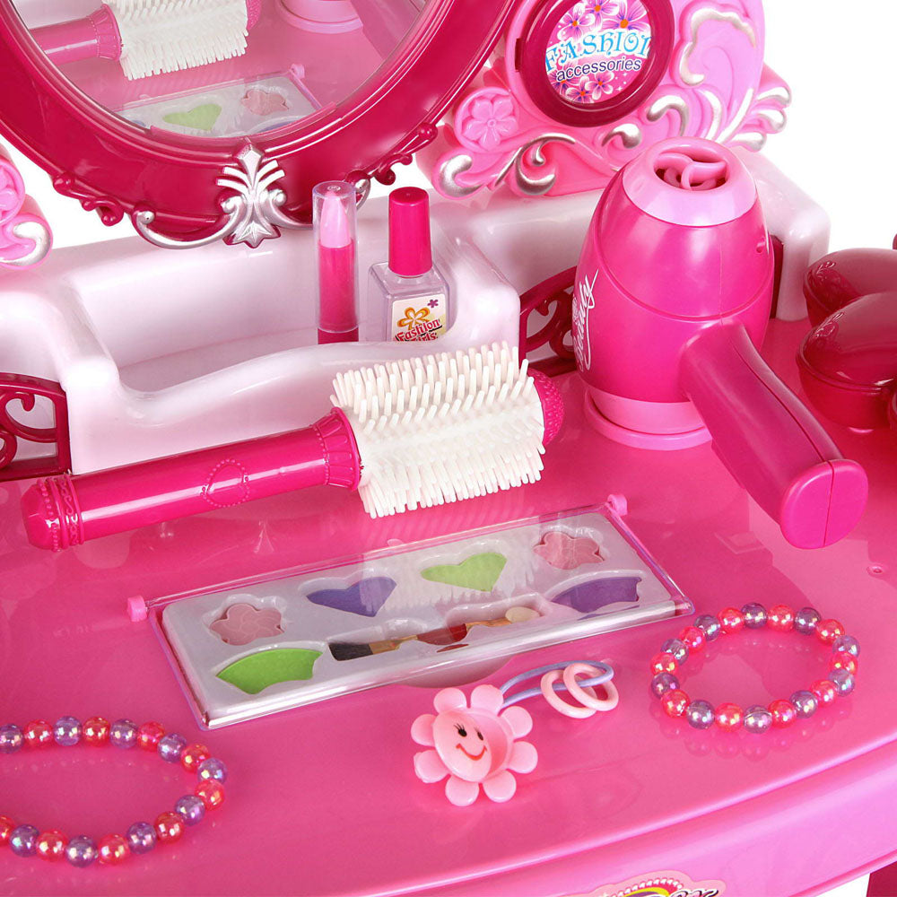 30 Piece Kids Dressing Table Set - Pink - image4
