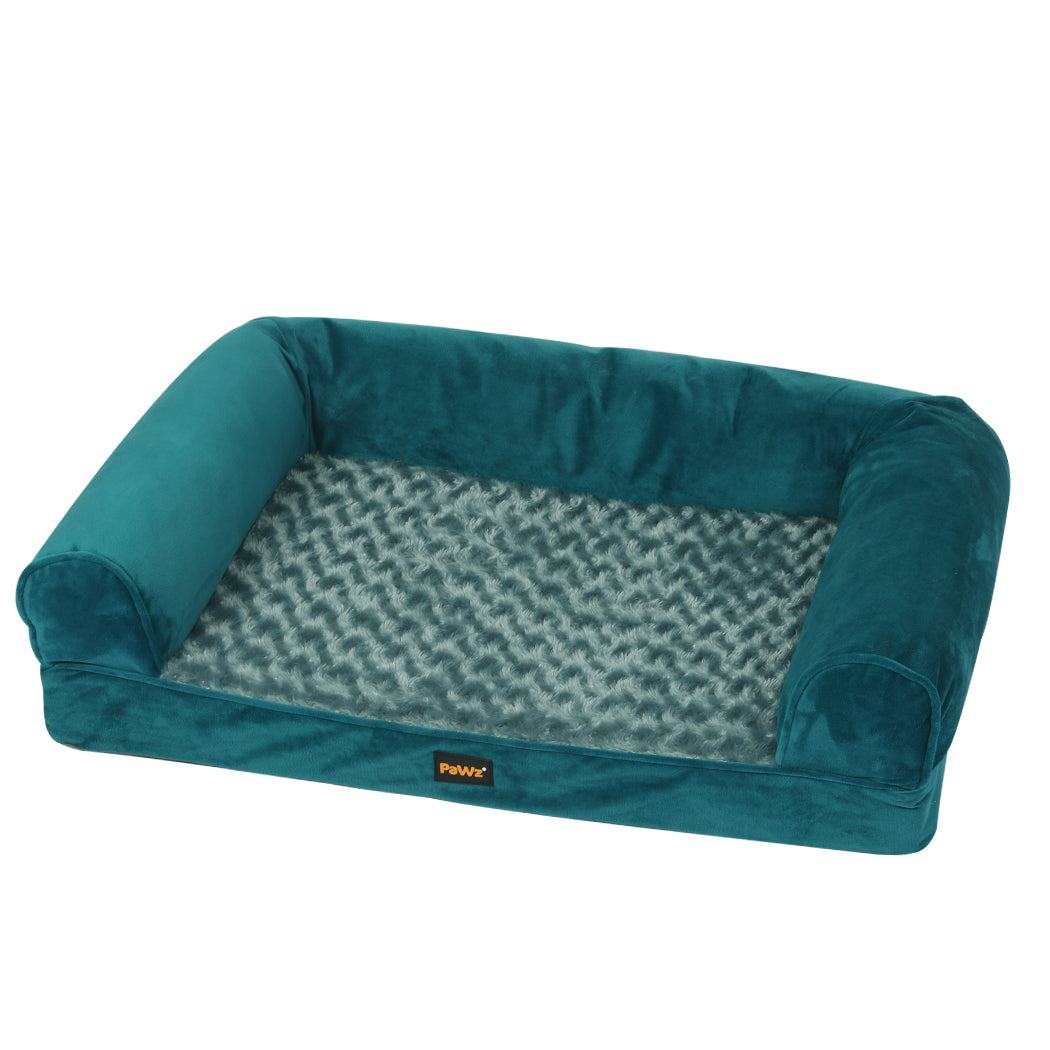 Pet Bed Sofa Dog Beds Bedding Soft Warm Mattress Cushion Pillow Mat Plush M - image1