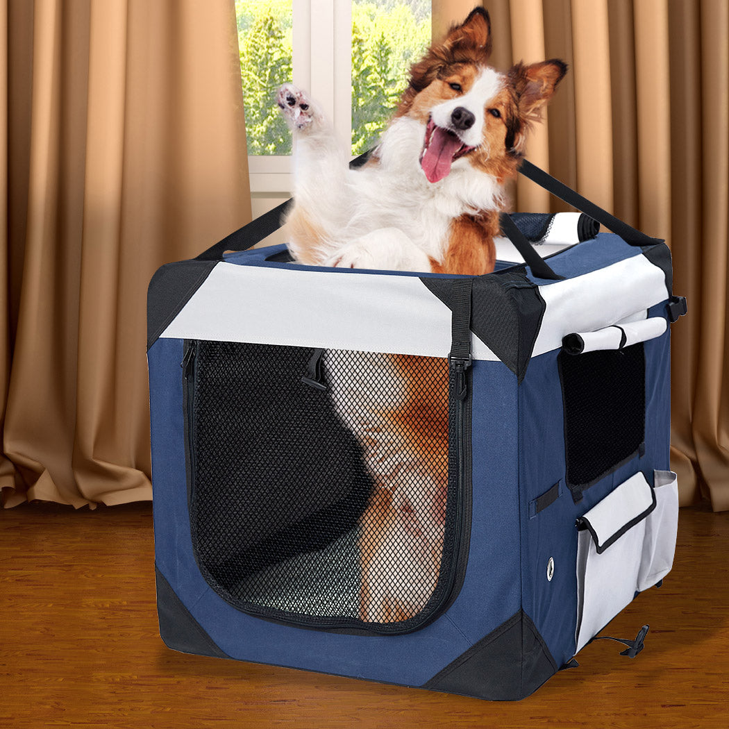 Pet Carrier Bag Dog Puppy Spacious Outdoor Travel Hand Portable Crate 2XL - image8