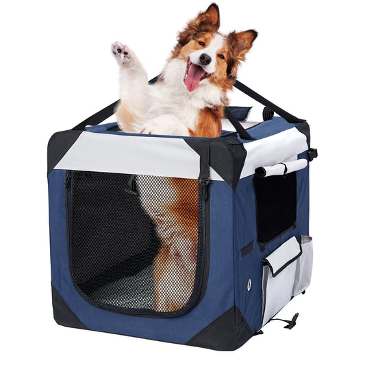 Pet Carrier Bag Dog Puppy Spacious Outdoor Travel Hand Portable Crate 2XL - image1