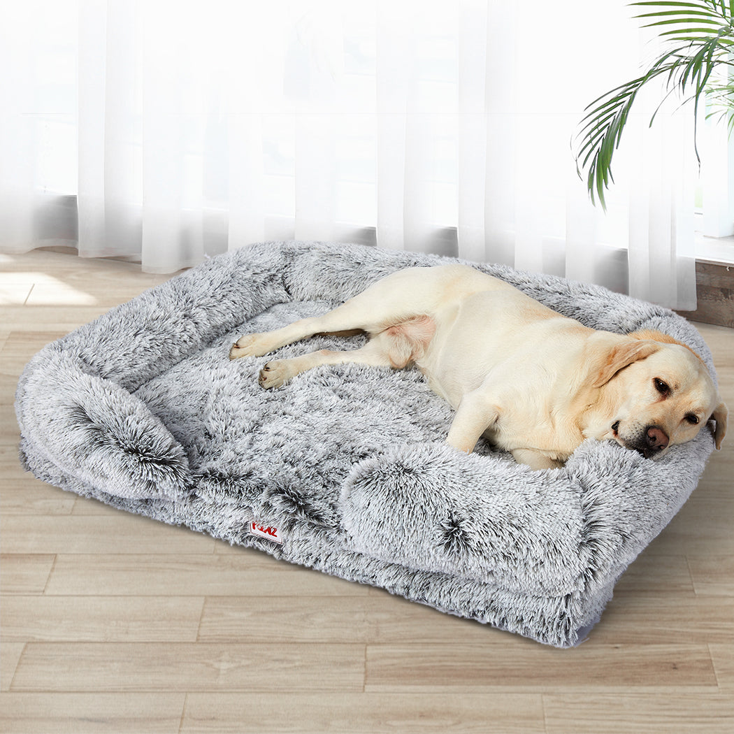 Pet Bed Orthopedic Sofa Dog Beds Bedding Soft Warm Mat Mattress Cushion L - image7