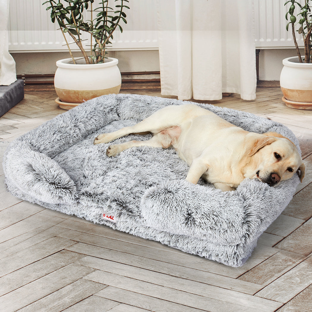 Pet Bed Orthopedic Sofa Dog Beds Bedding Soft Warm Mat Mattress Cushion L - image8