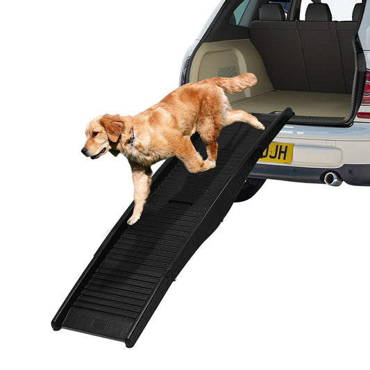 Dog Ramp Pet Car Suv Travel Stair Step Foldable Portable Lightweight Ladder - image1