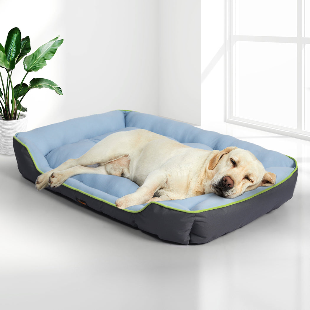 Pet Cooling Bed Sofa Mat Bolster Insect Prevention Summer L - image7