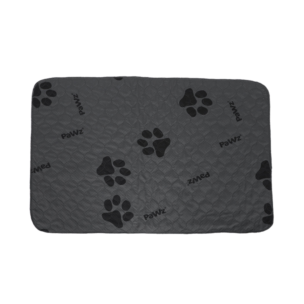 4x Washable Dog Puppy Training Pad Pee Puppy Reusable Cushion Jumbo Grey - image2