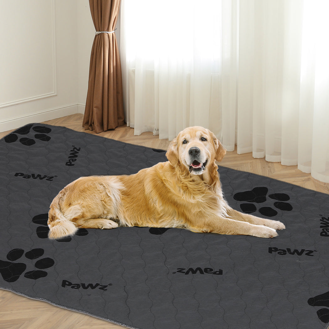 4x Washable Dog Puppy Training Pad Pee Puppy Reusable Cushion Jumbo Grey - image7