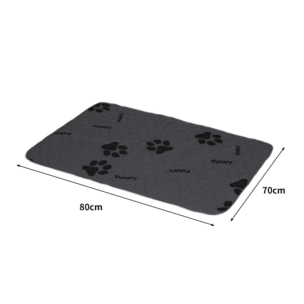 4x Washable Dog Puppy Training Pad Pee Puppy Reusable Cushion XL Grey - image3