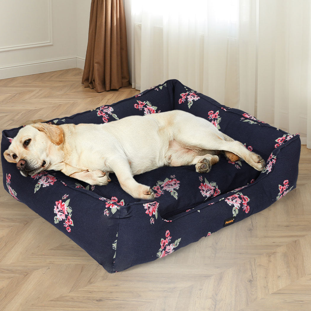 Dog Calming Bed Pet Cat Washable Removable Cover Double-Sided Cushion XXL - image8