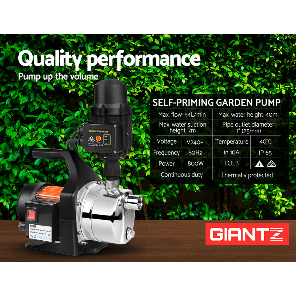 800W High Pressure Garden Water Pump with Auto Controller - image6