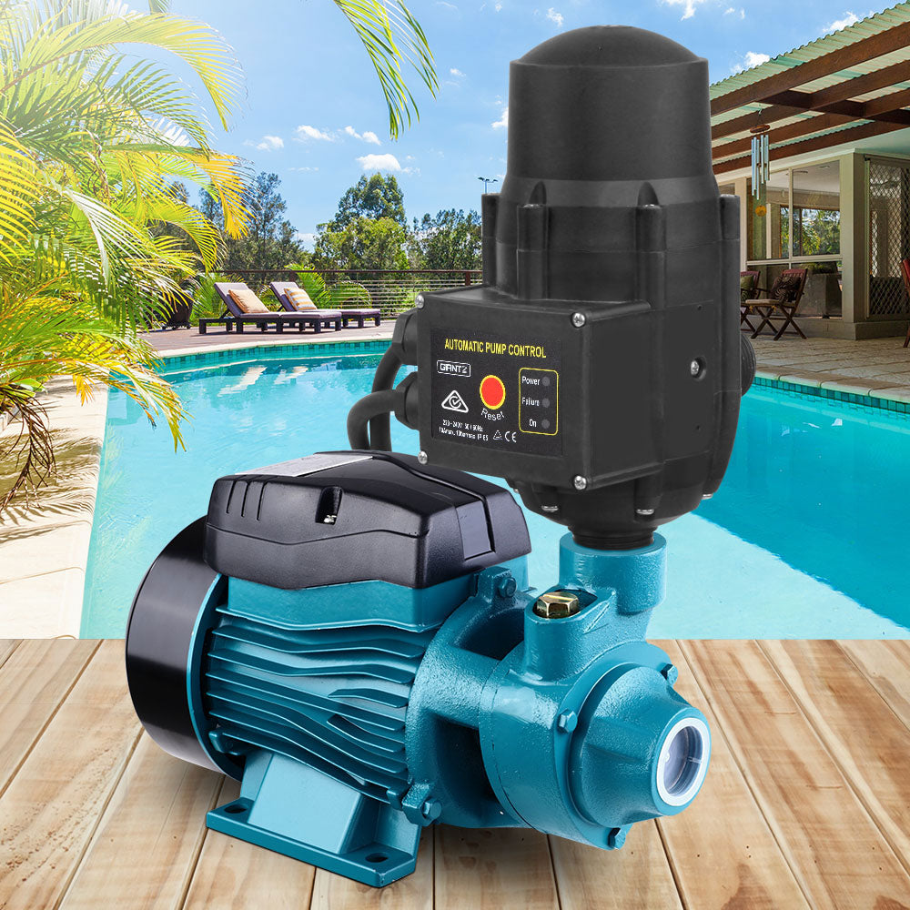 Auto Peripheral Water Pump Electric Clean Garden Farm Rain Tank Irrigation QB60 - image7