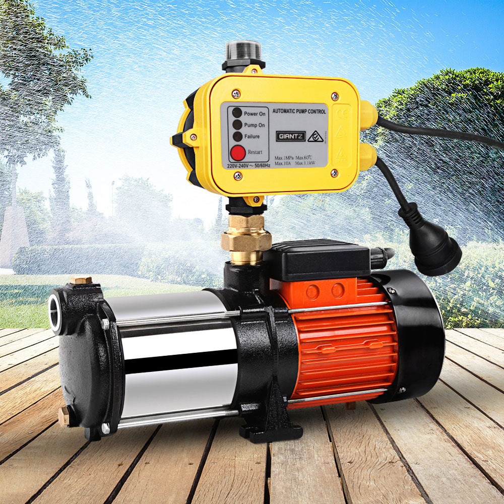 Water Pressure Pump Multi Stage Auto Garden House Rain Tank Irrigation - image9