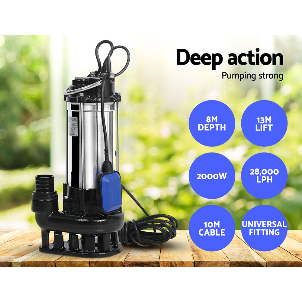 2.7HP Submersible Dirty Water Pump - image3