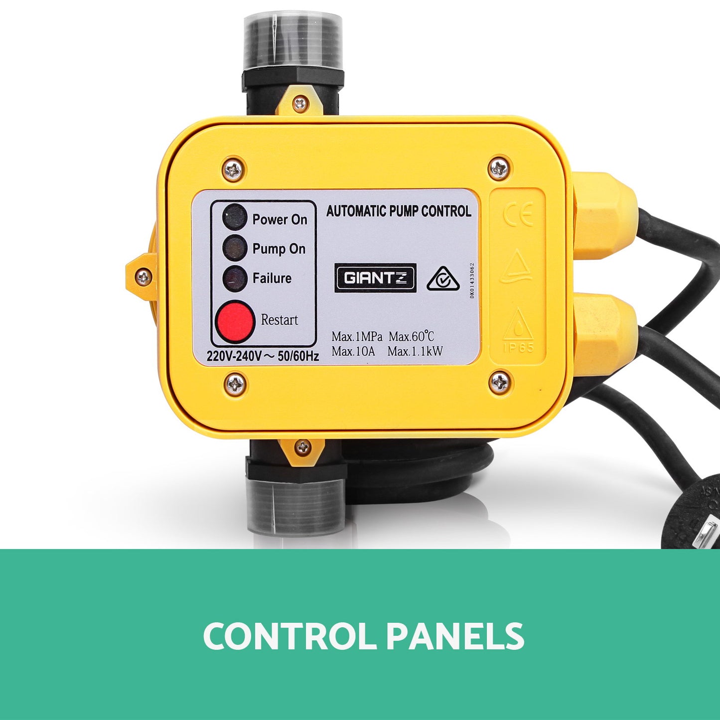 Automatic Electronic Water Pump Controller - Yellow - image3