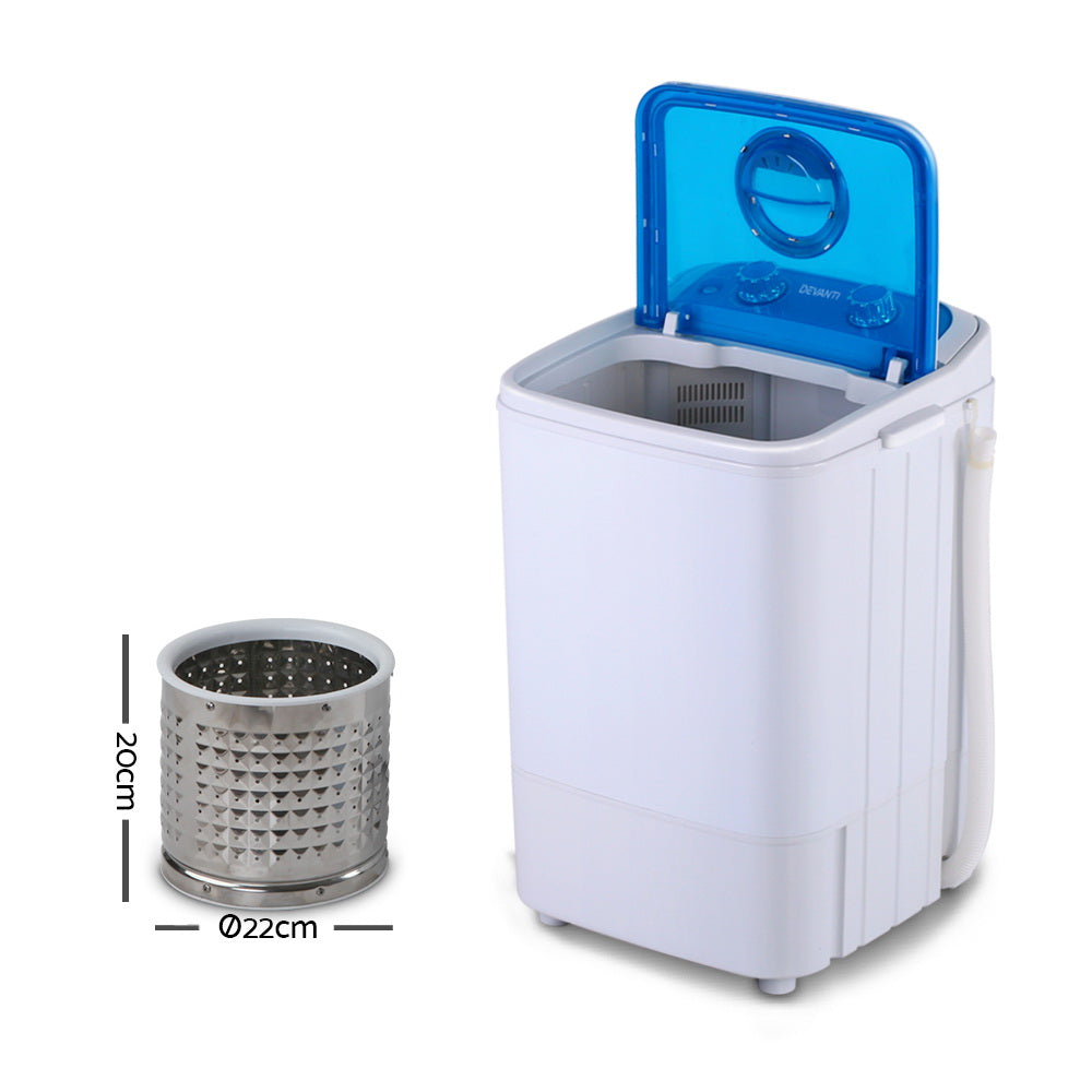 4.6KG Mini Portable Washing Machine - image3