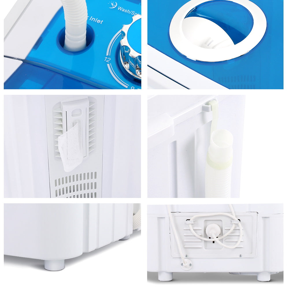 4.6KG Mini Portable Washing Machine - image7