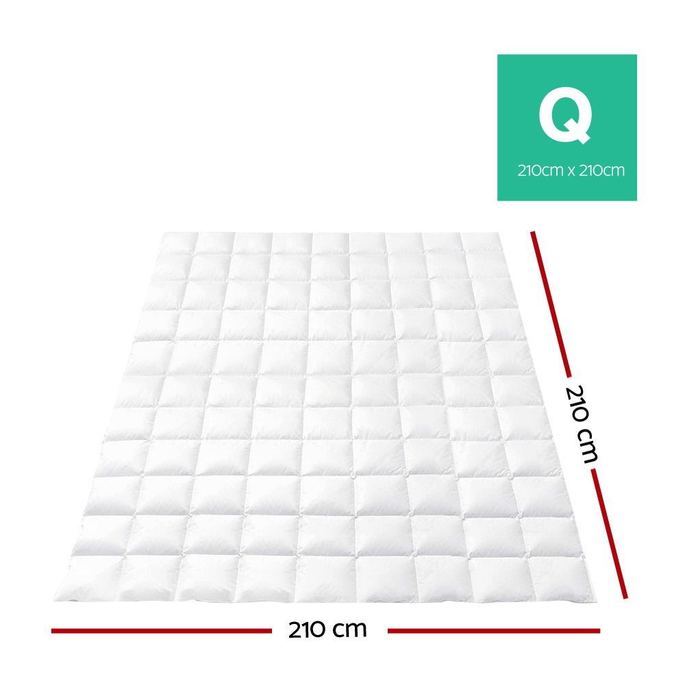 Bedding Queen Size Goose Down Quilt - image2