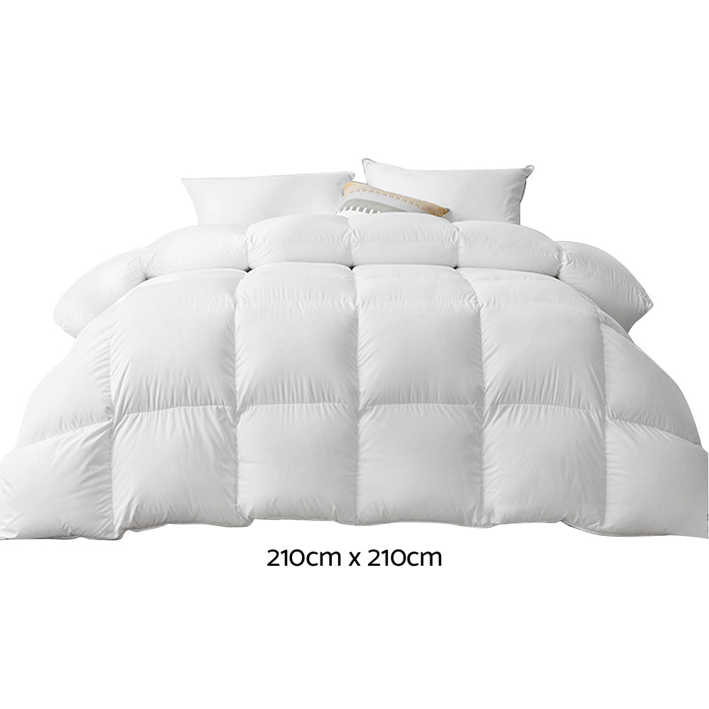 Bedding Queen Size 800GSM Goose Down Feather Quilt - image2