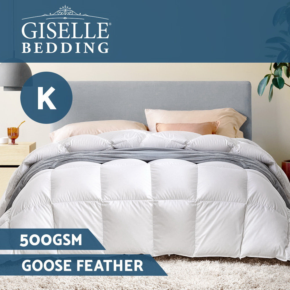 Bedding King Size Goose Down Quilt - image3