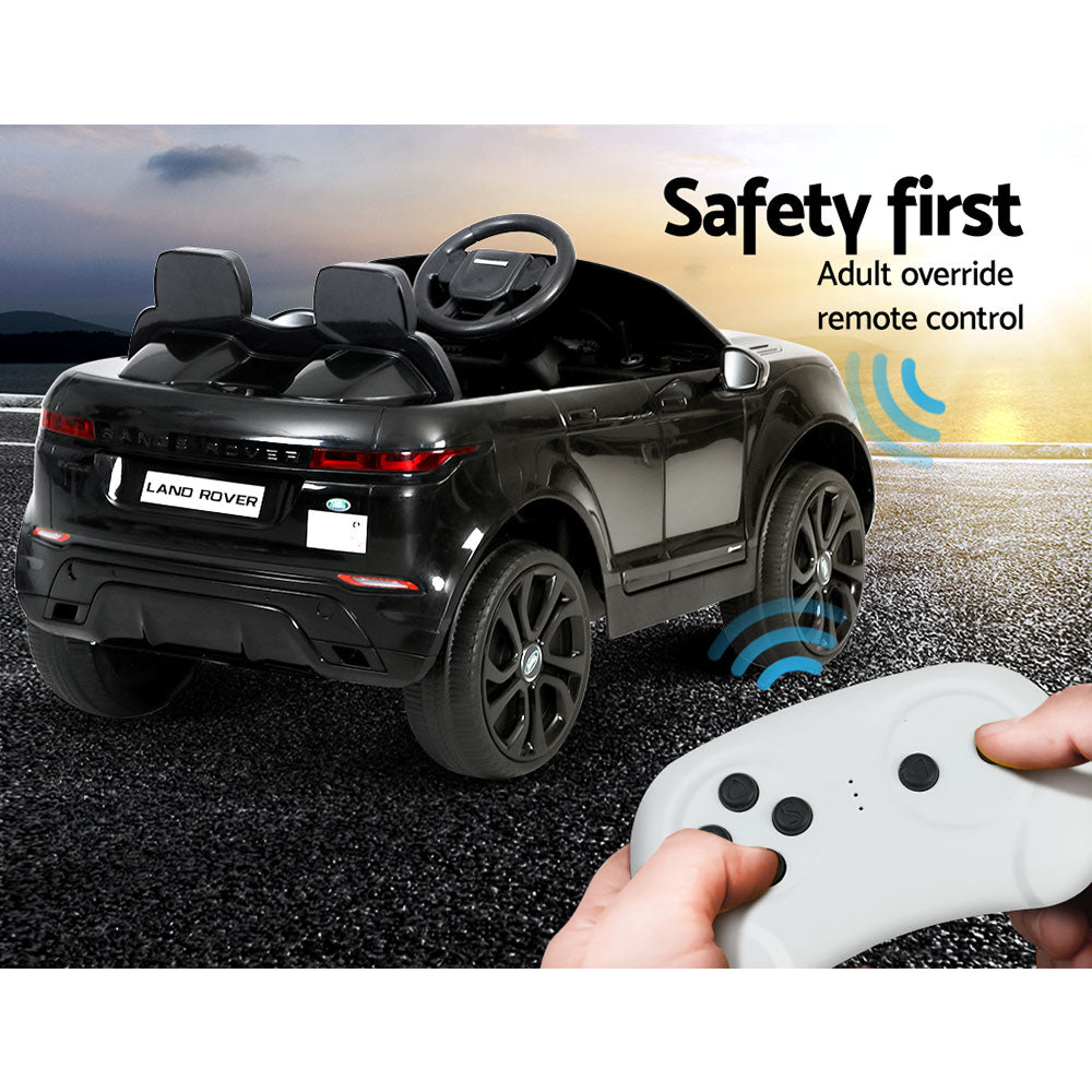 Kids Ride On Car Licensed Land Rover 12V Electric Car Toys Battery Remote Black - image12