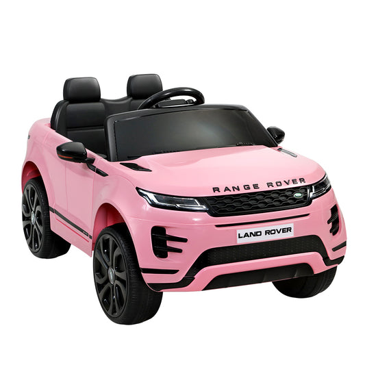 Kids Ride On Car Licensed Land Rover 12V Electric Car Toys Battery Remote Pink - image1